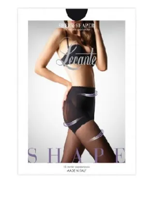 Levante SHEER SHAPER SHAPEWEAR Pantyhose/Tights (Hi-Cut Firm Control)