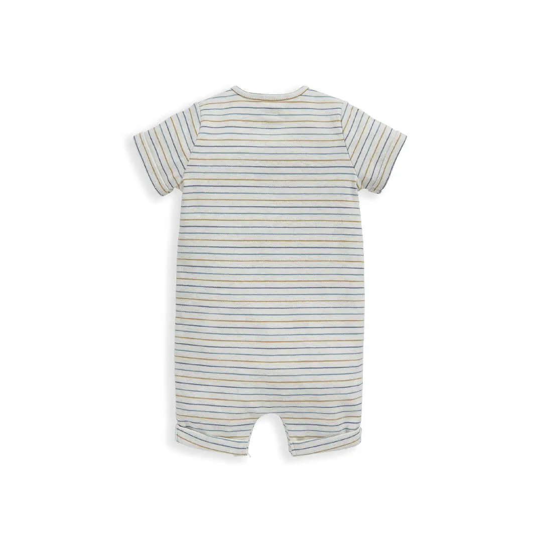 Mamas and Papas Stripe Shortie Romper