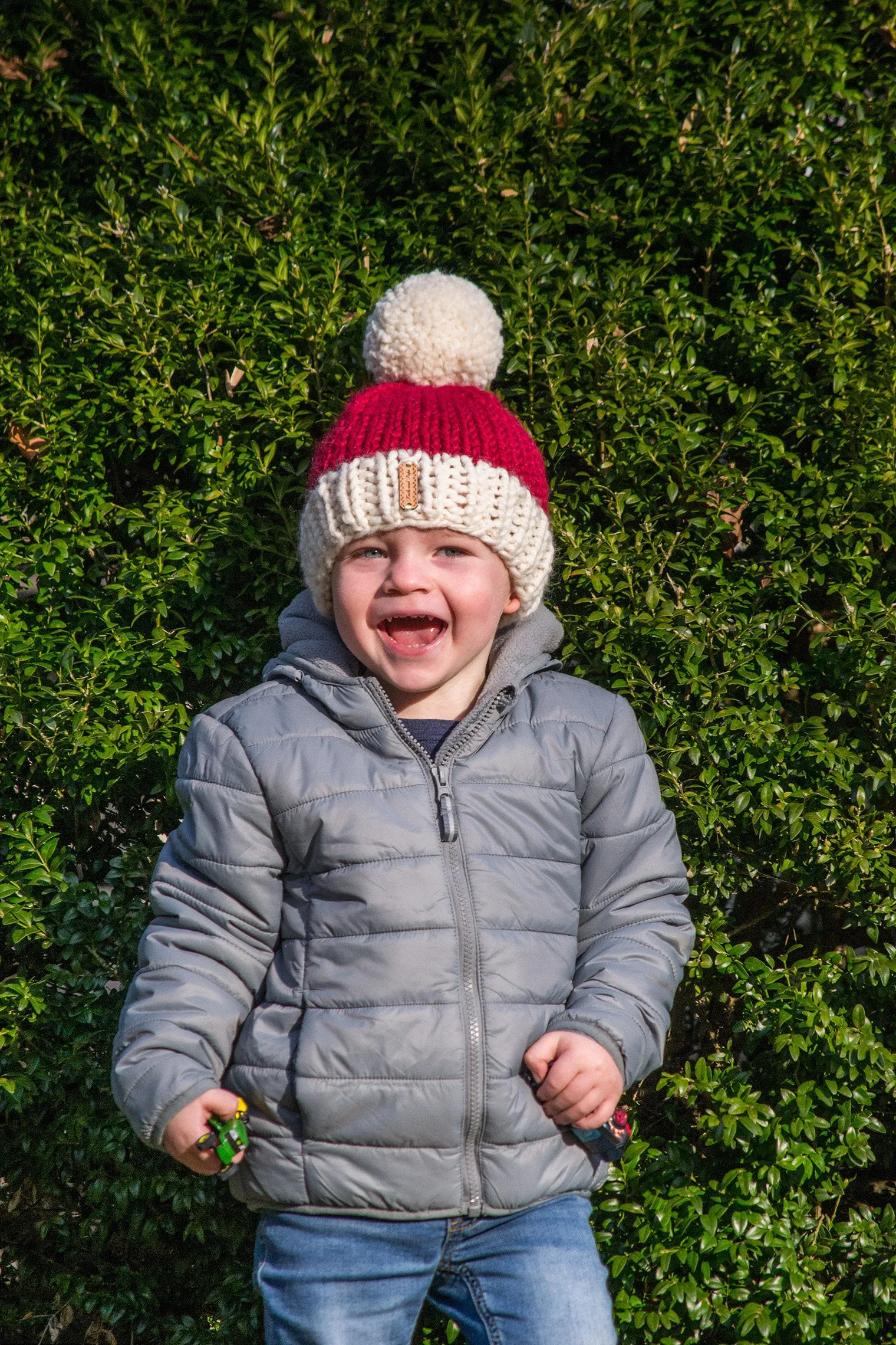 Matching Santa Beanie and Cowl Set