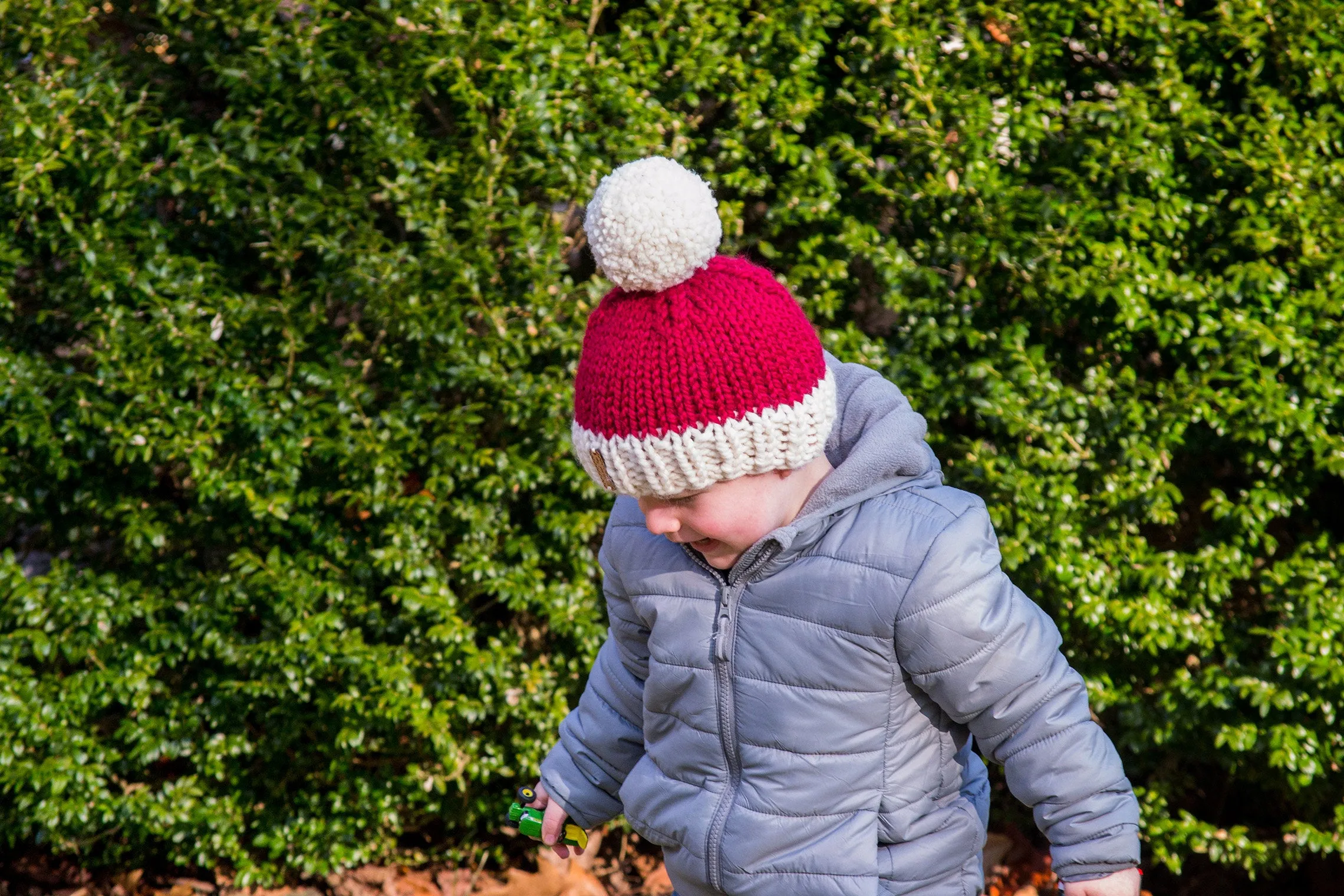 Matching Santa Beanie and Cowl Set