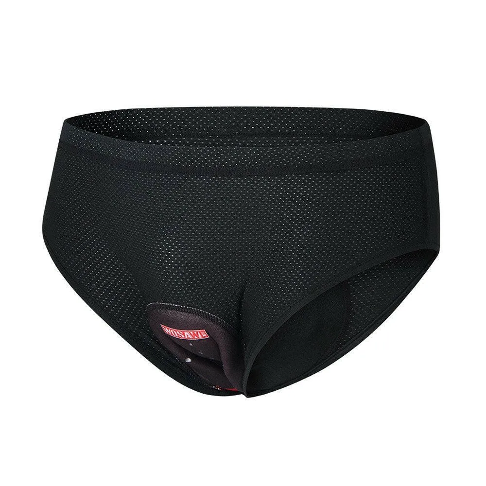 Men Bike Underwear Breathable Padded Bicycle Briefs Cycling Underwear Shorts