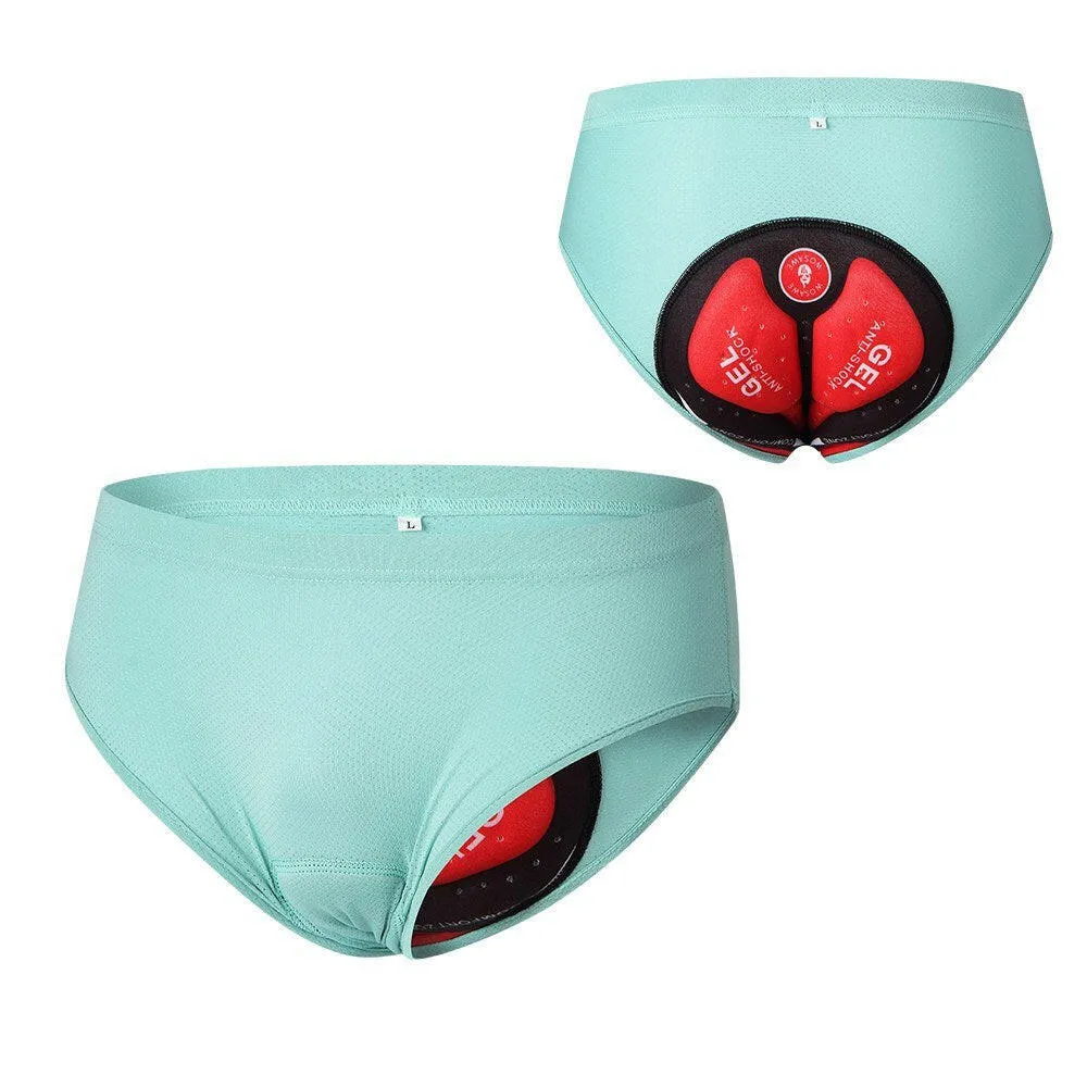 Men Bike Underwear Breathable Padded Bicycle Briefs Cycling Underwear Shorts