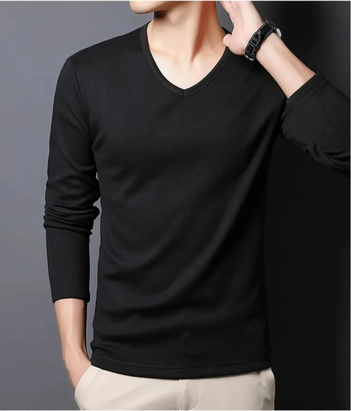 Men's Thermal Underwear Long Sleeve Top