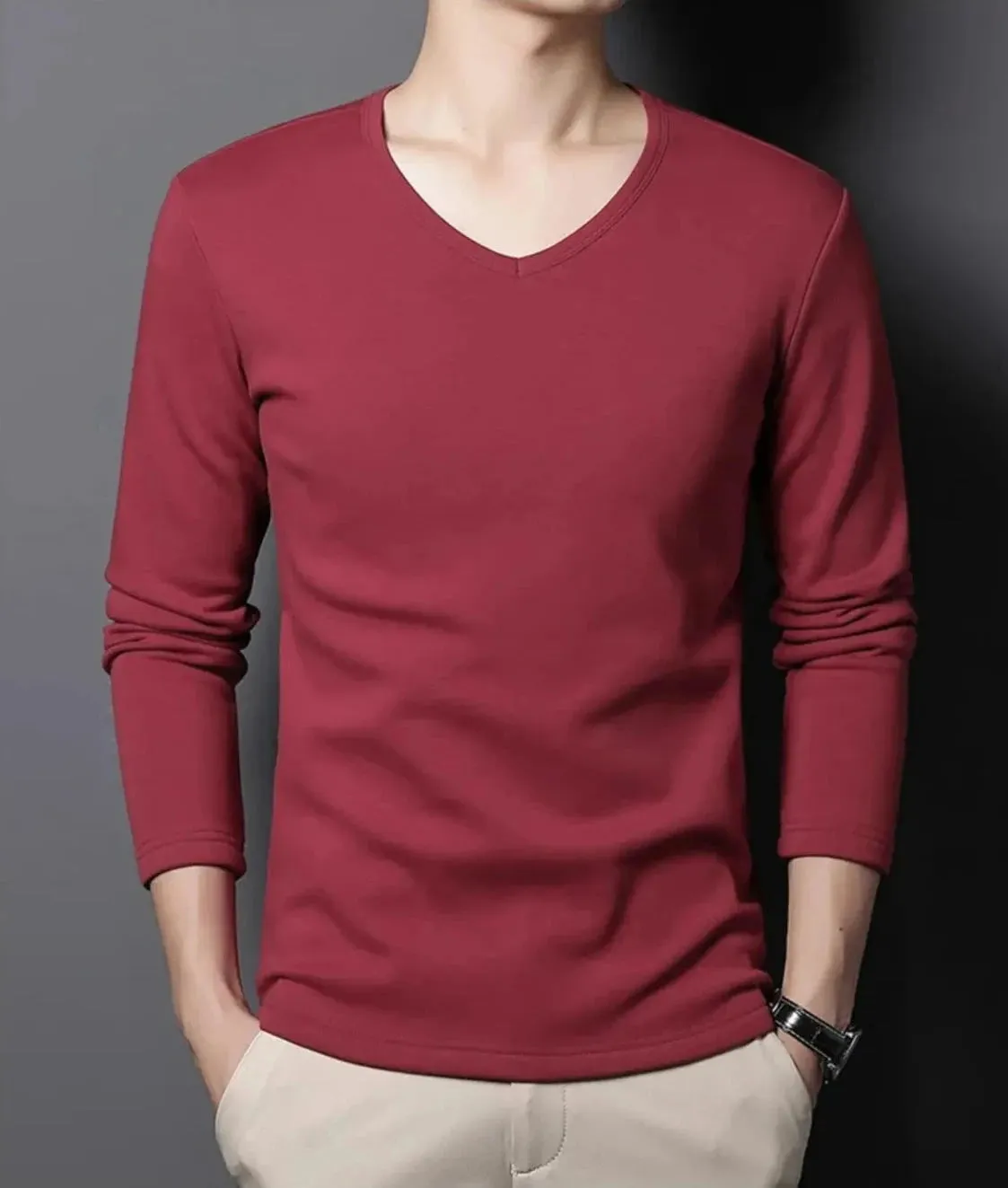 Men's Thermal Underwear Long Sleeve Top