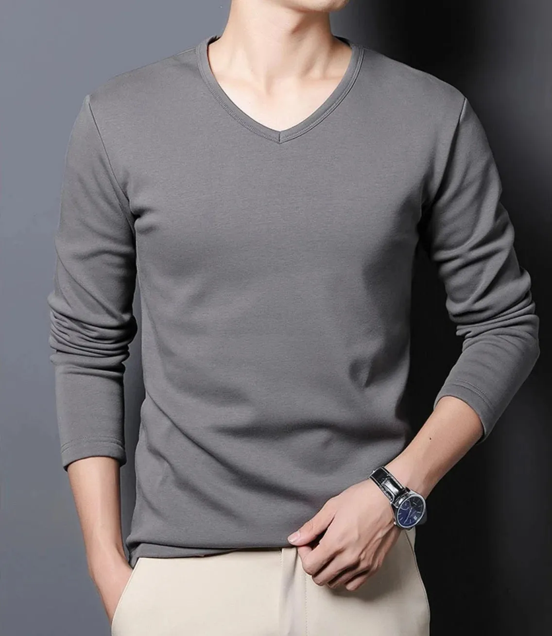 Men's Thermal Underwear Long Sleeve Top