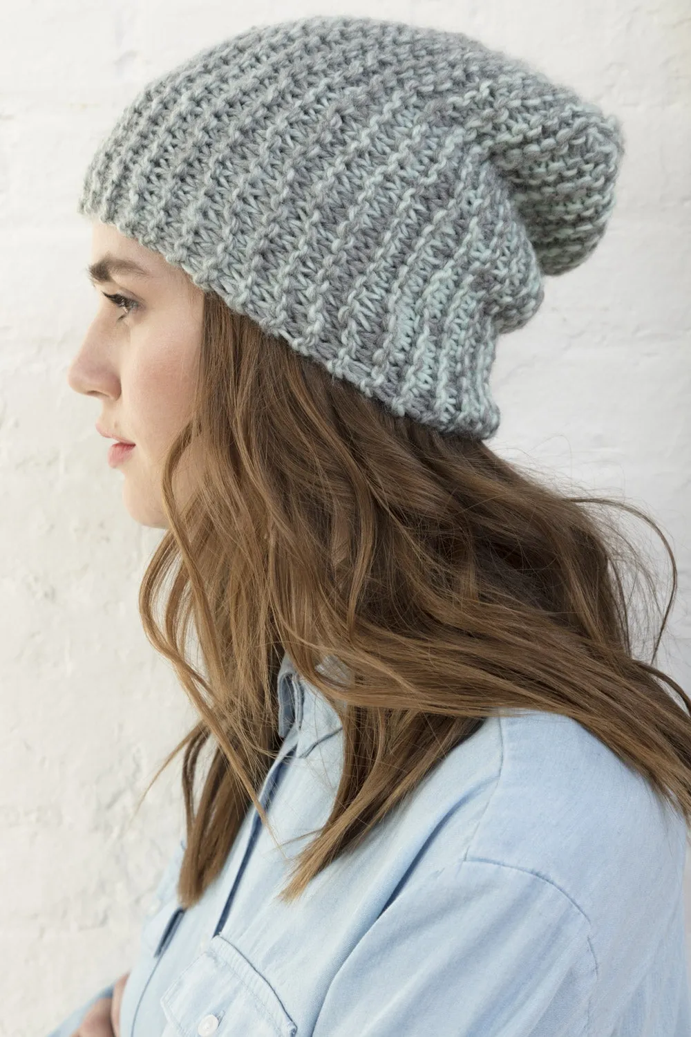 Modern Garter Hat (Knit)