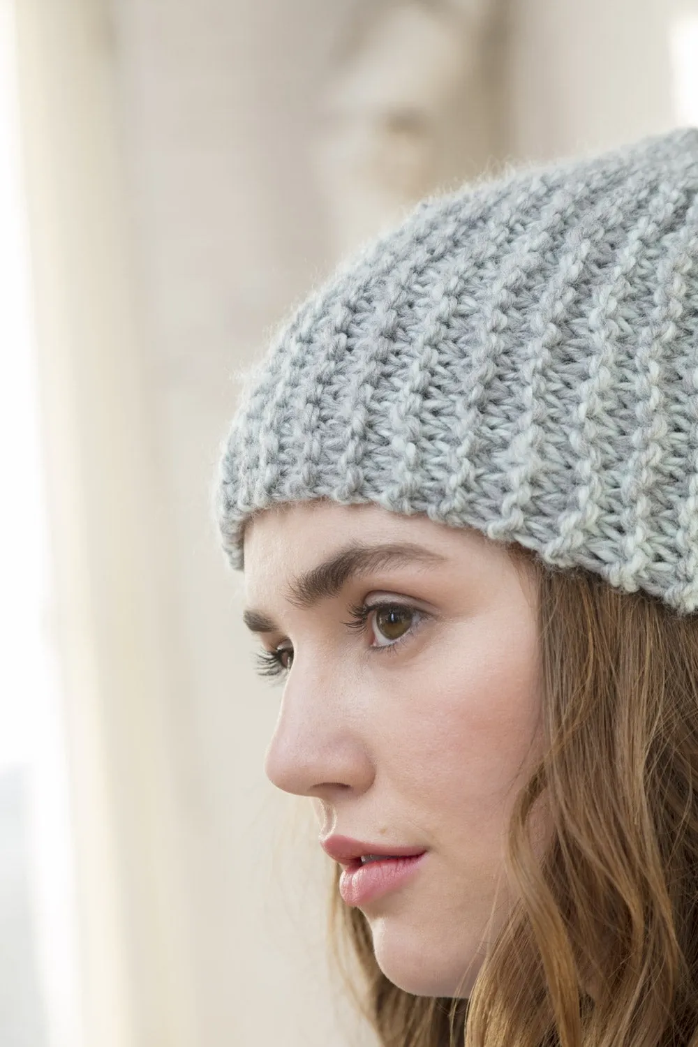 Modern Garter Hat (Knit)