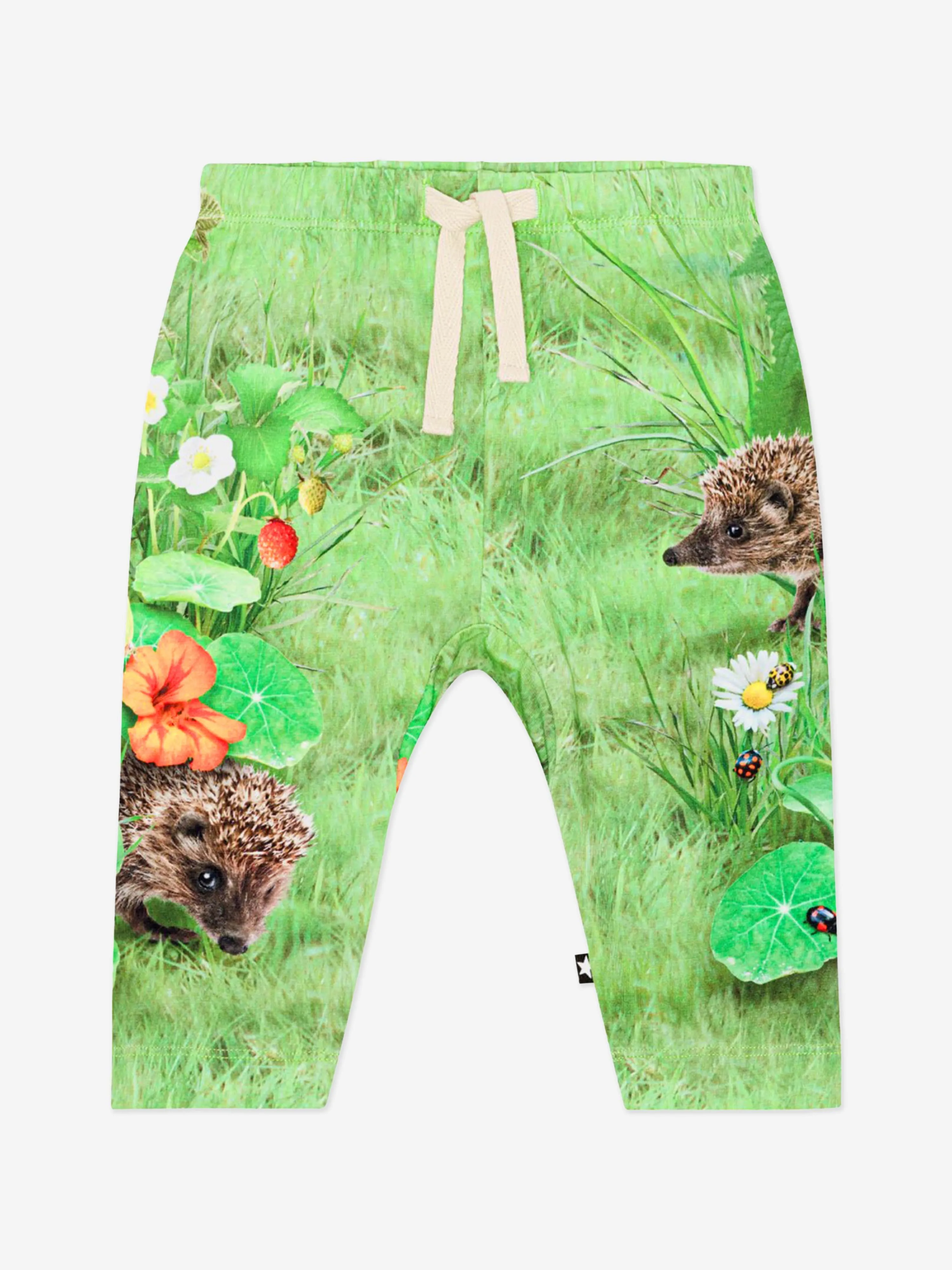 Molo Baby Hedgehog Joggers in Green