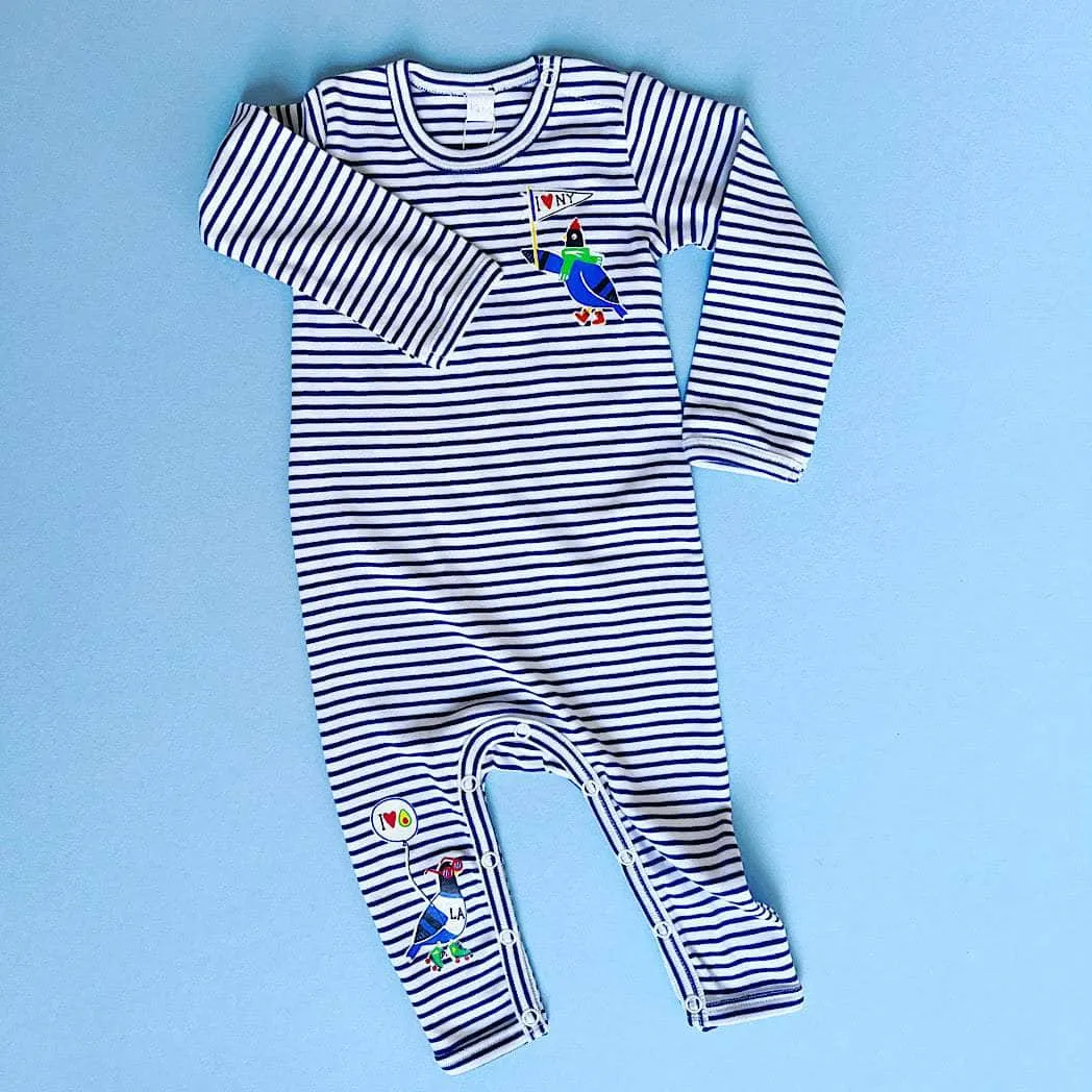 NY/LA Pigeon Organic Romper