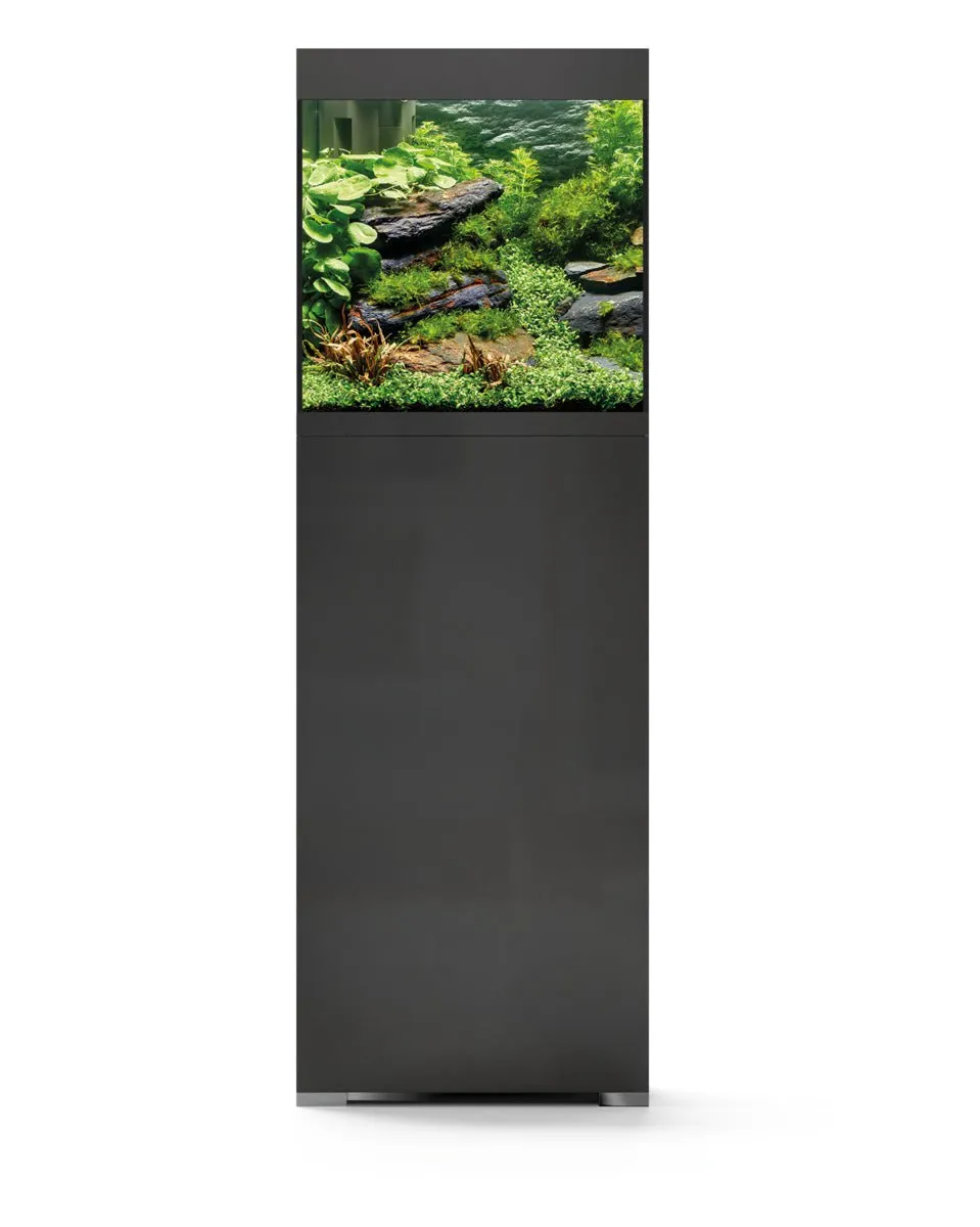 OASE StyleLine 85 Black/White Set (Crystal Tank And Cabinet)