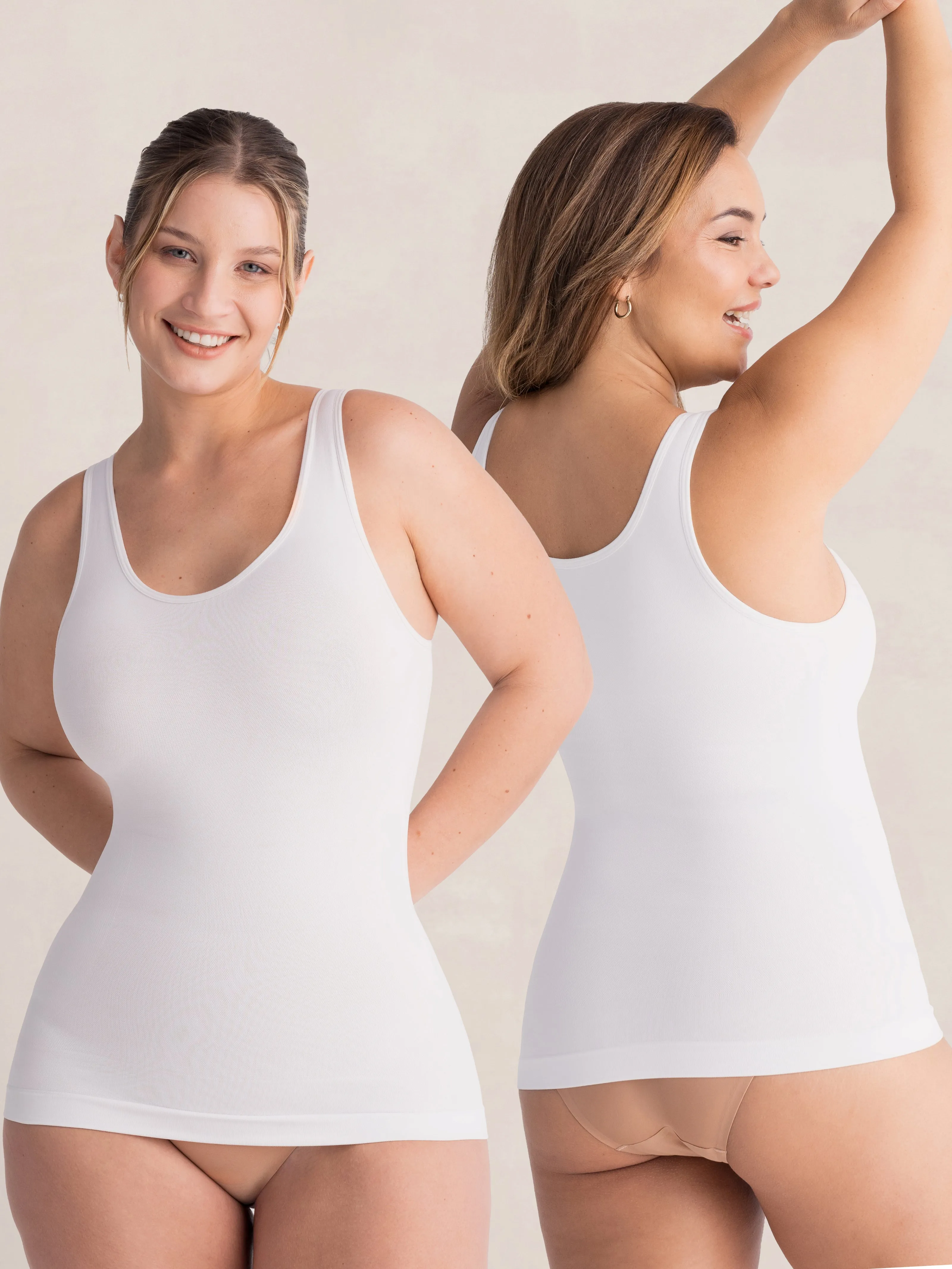 Offer: Shapermint Essentials 2-Pack All Day Every Day Shaper Tank - 55 percent OFF