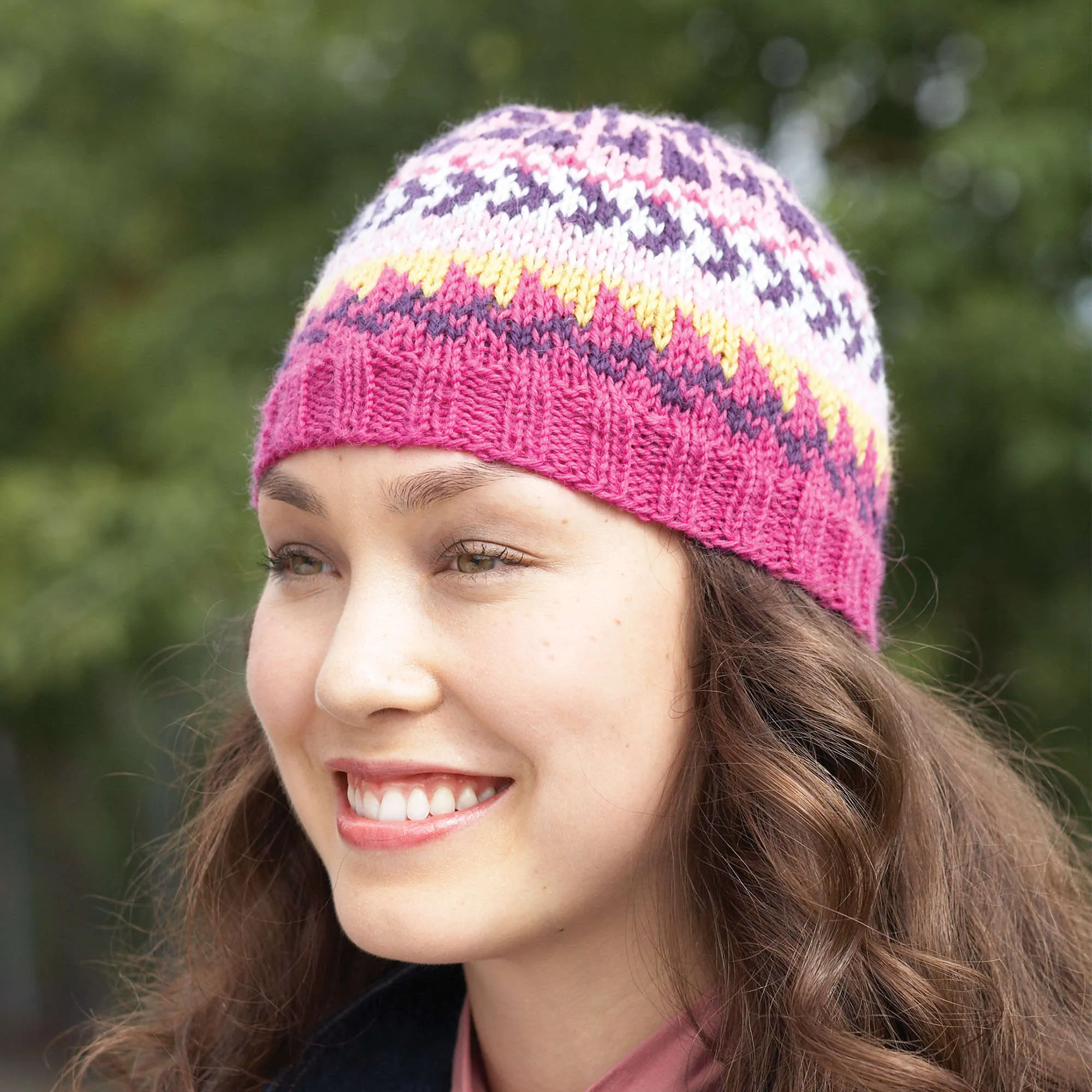 Patons Knit Color Fusion Cap