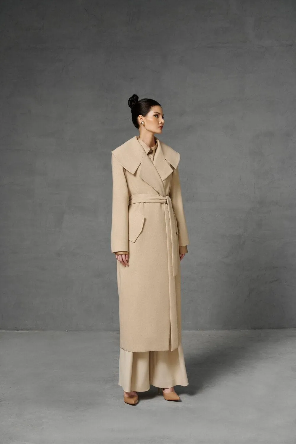 Patricia Long Sleeves Trench Coat