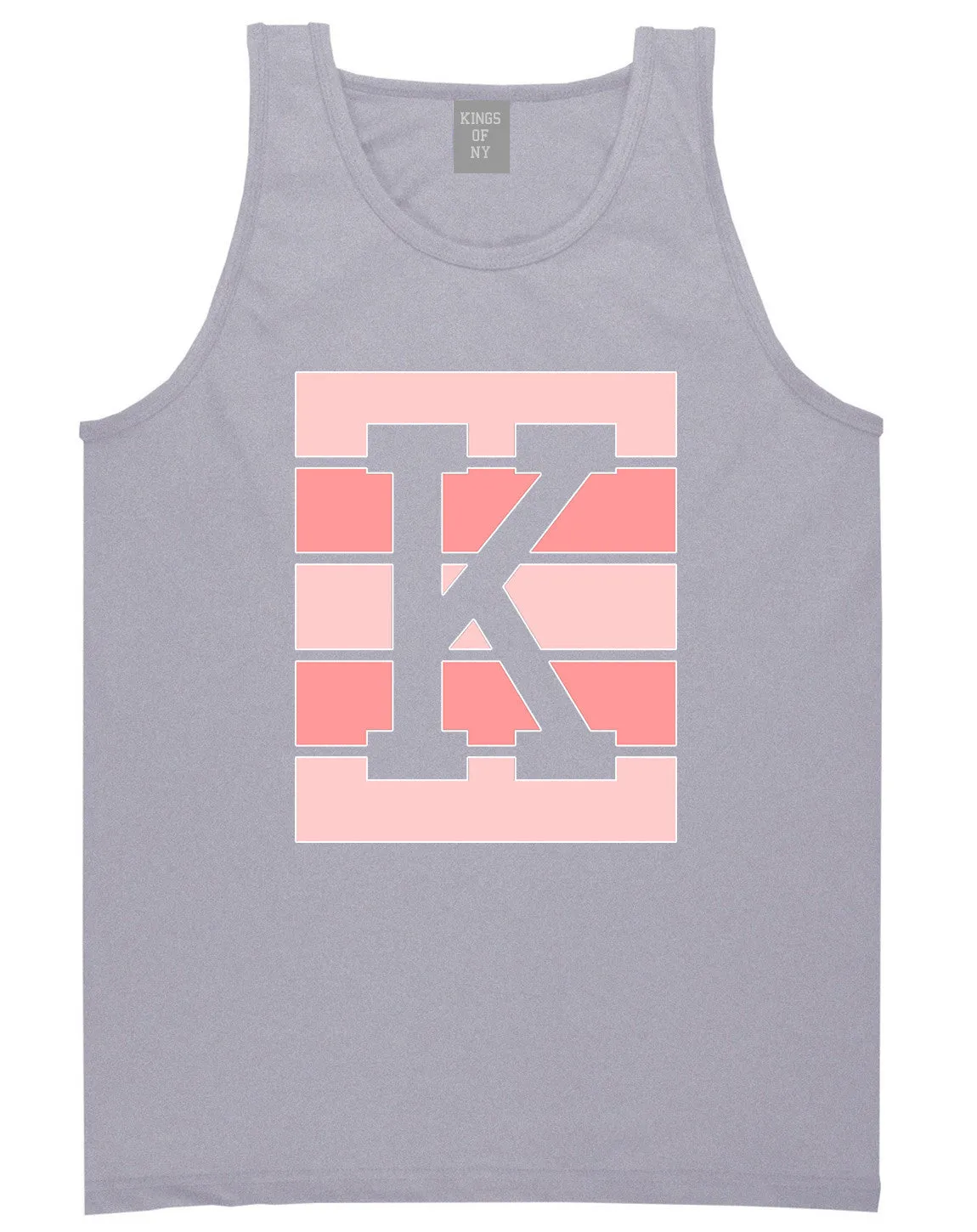 Pink K Blocks Tank Top