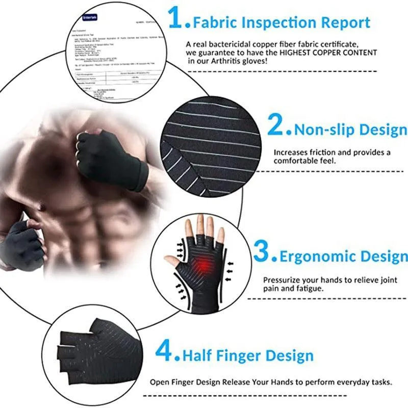 Portable Arthritis Compression Gloves