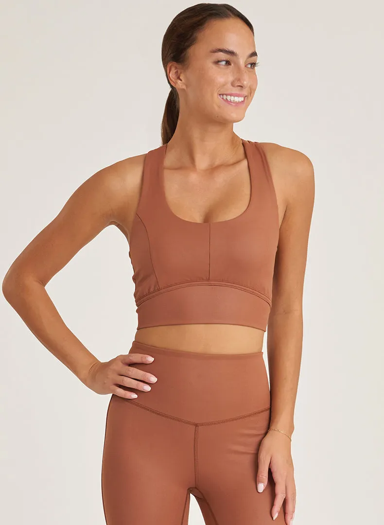 Sheen Asymmetrical Strappy Bra