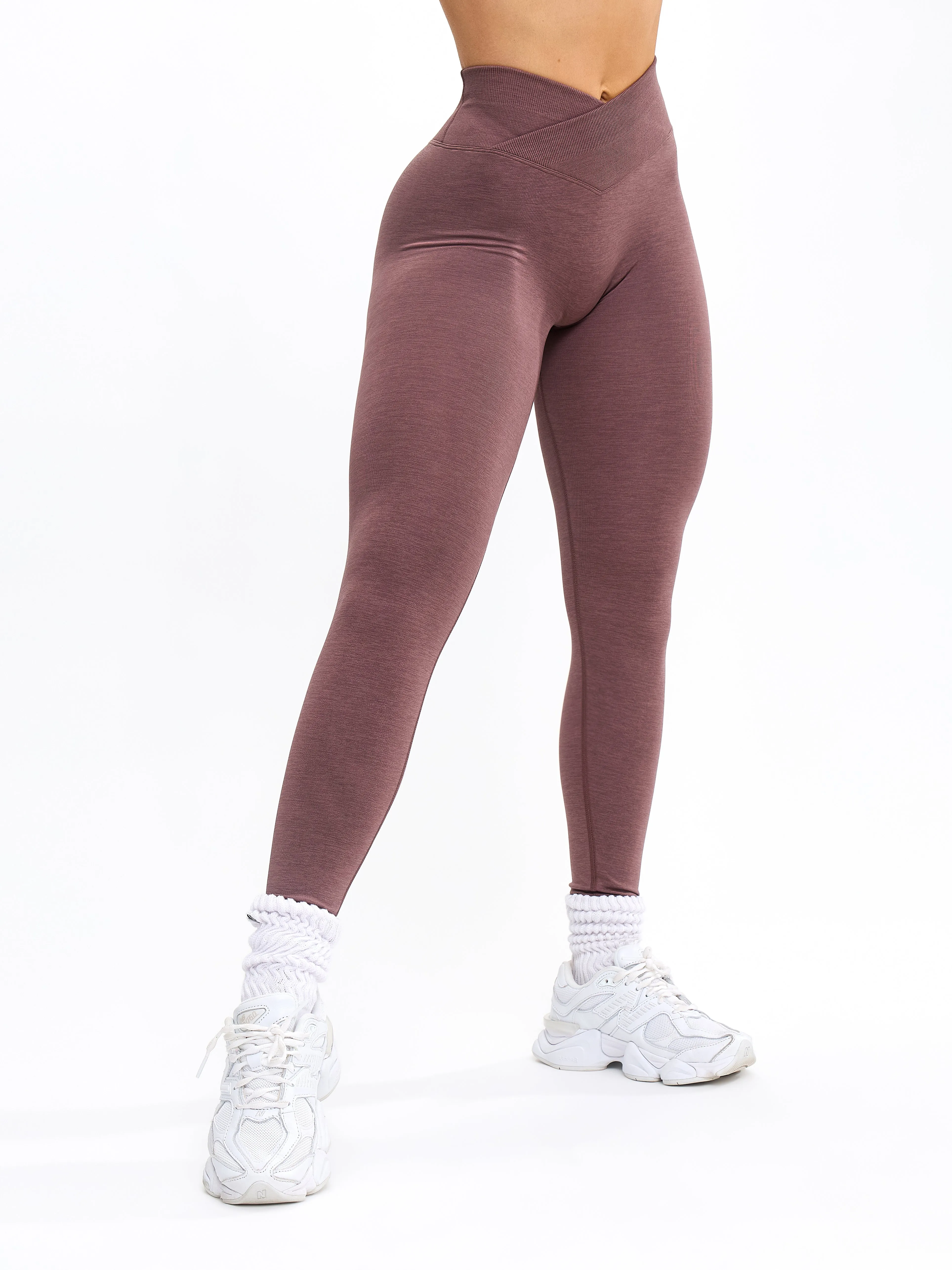 Snatched Seamless Legging - Mocha Berry