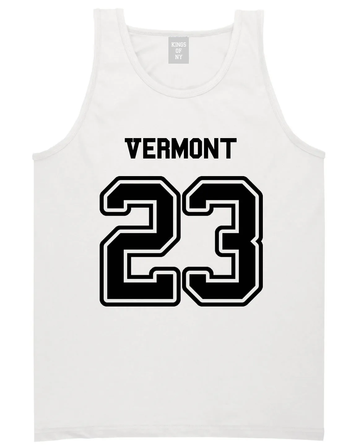 Sport Style Vermont 23 Team State Jersey Mens Tank Top