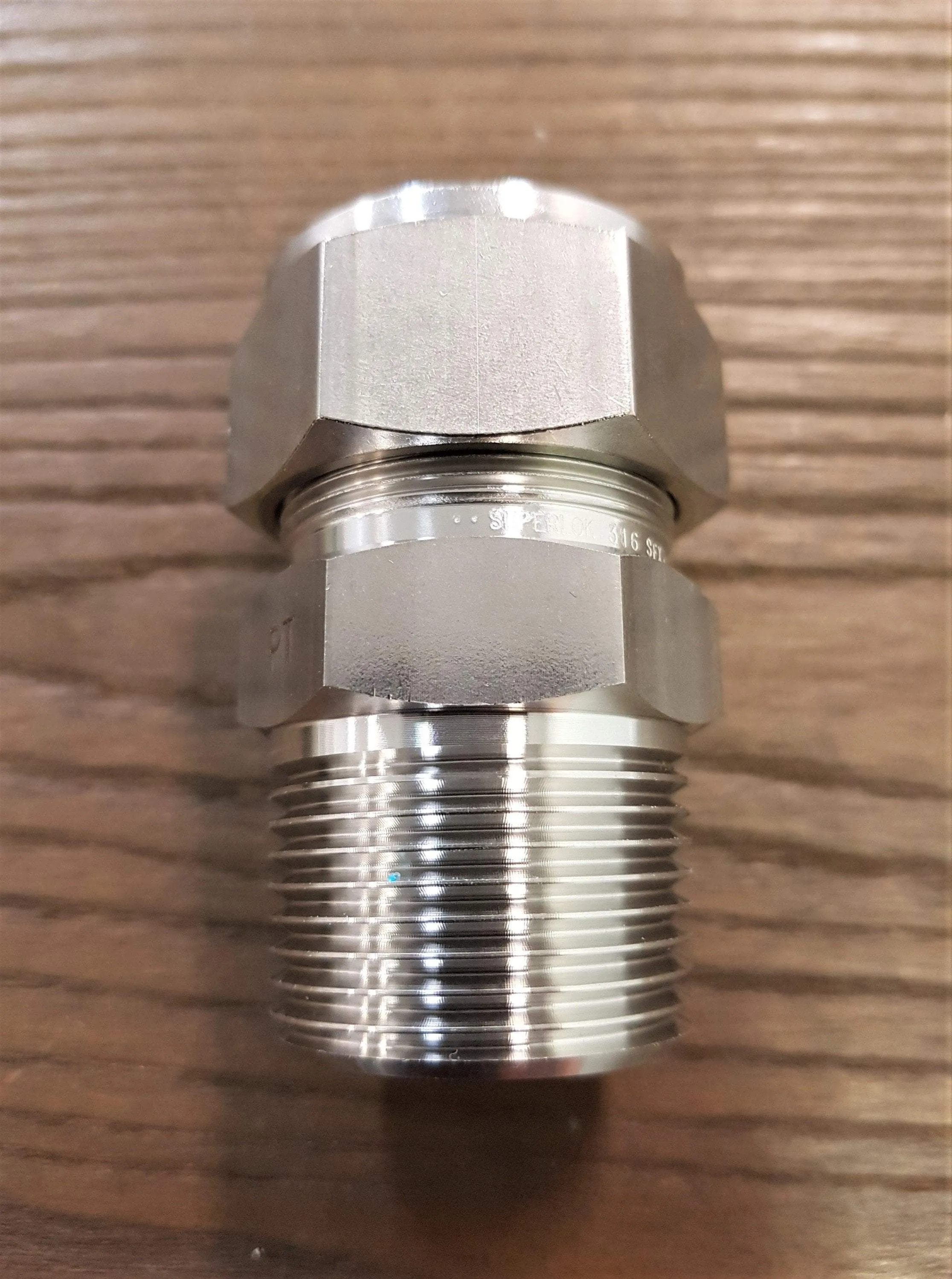 Stainless Steel Compression Male Connectors