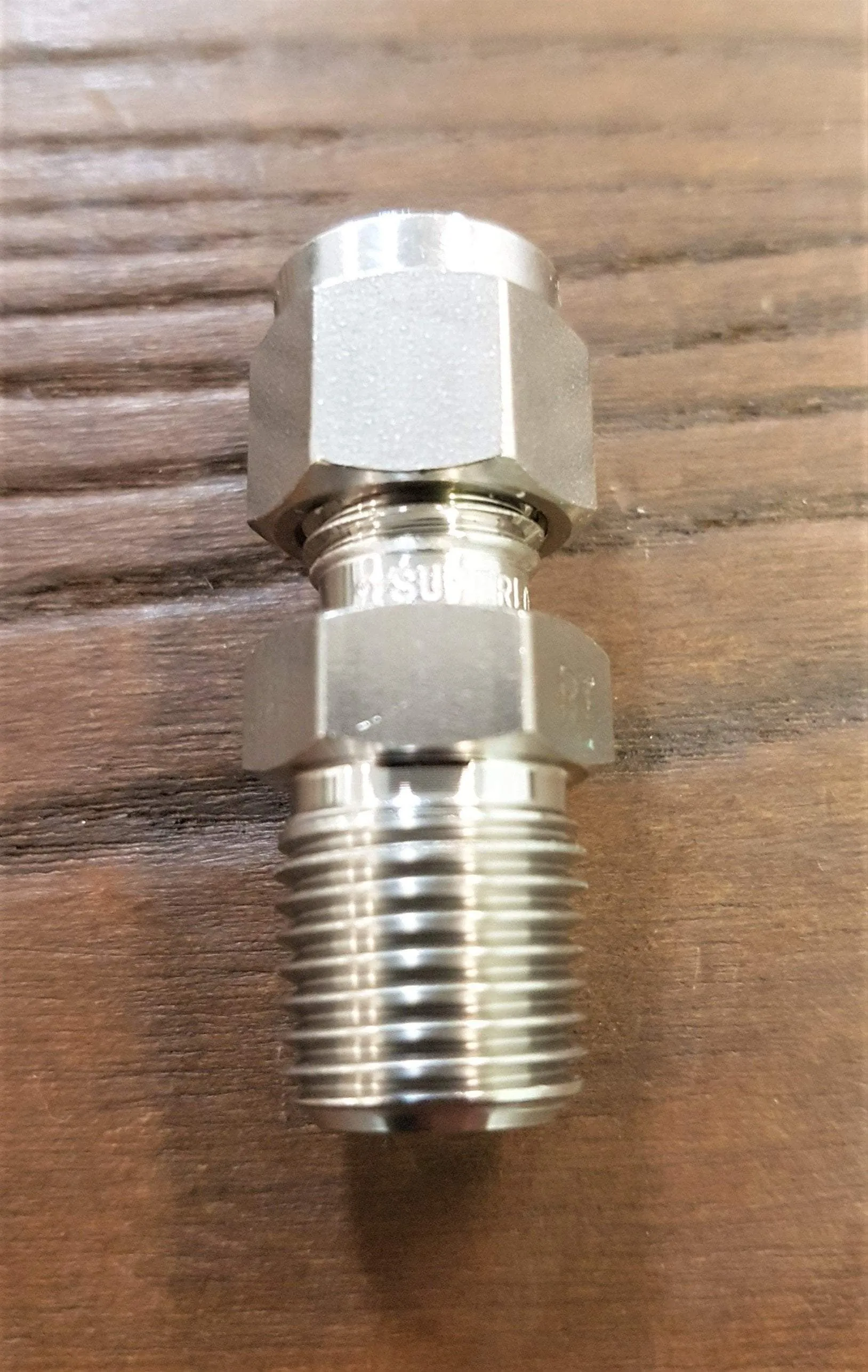 Stainless Steel Compression Male Connectors