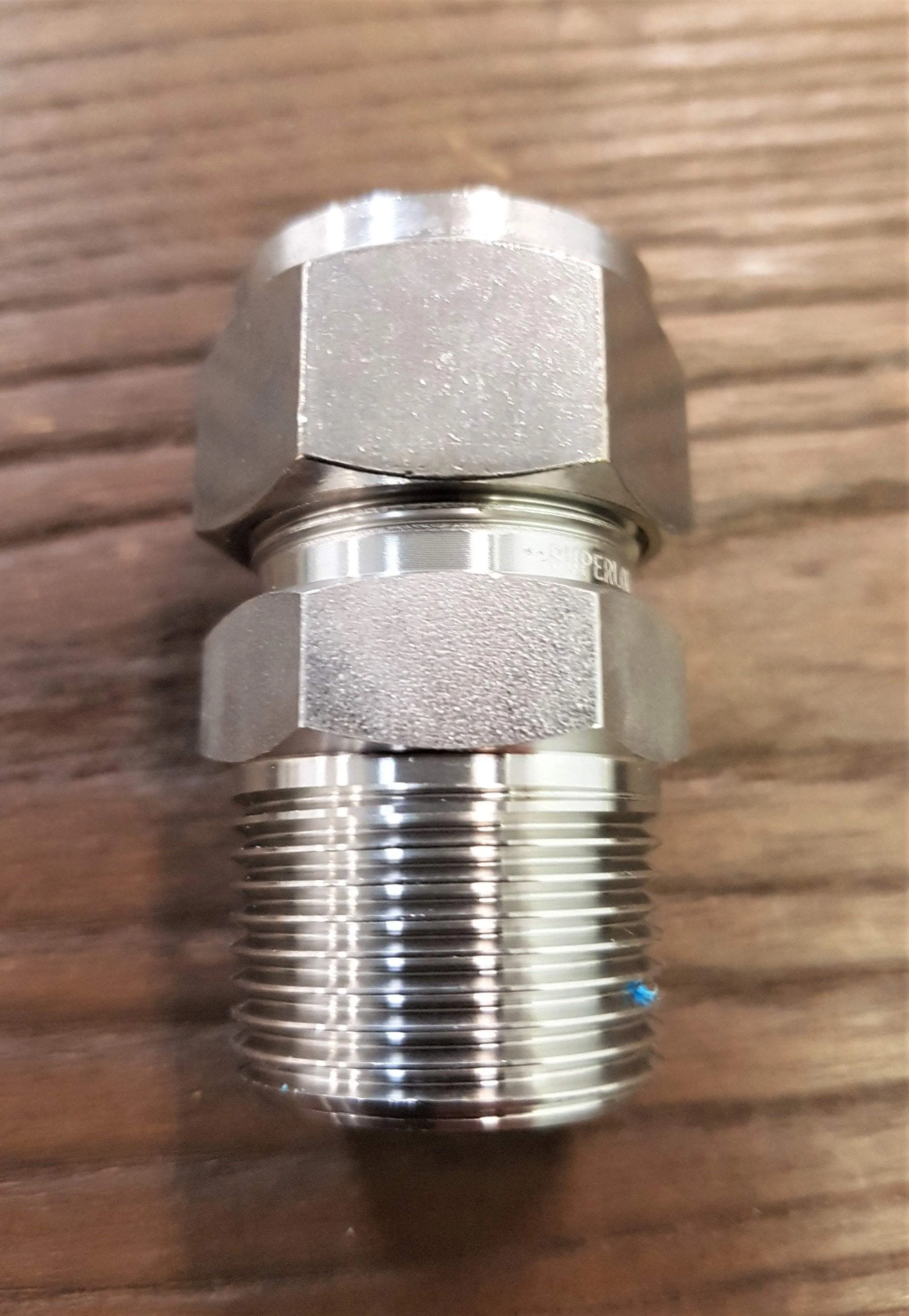 Stainless Steel Compression Male Connectors