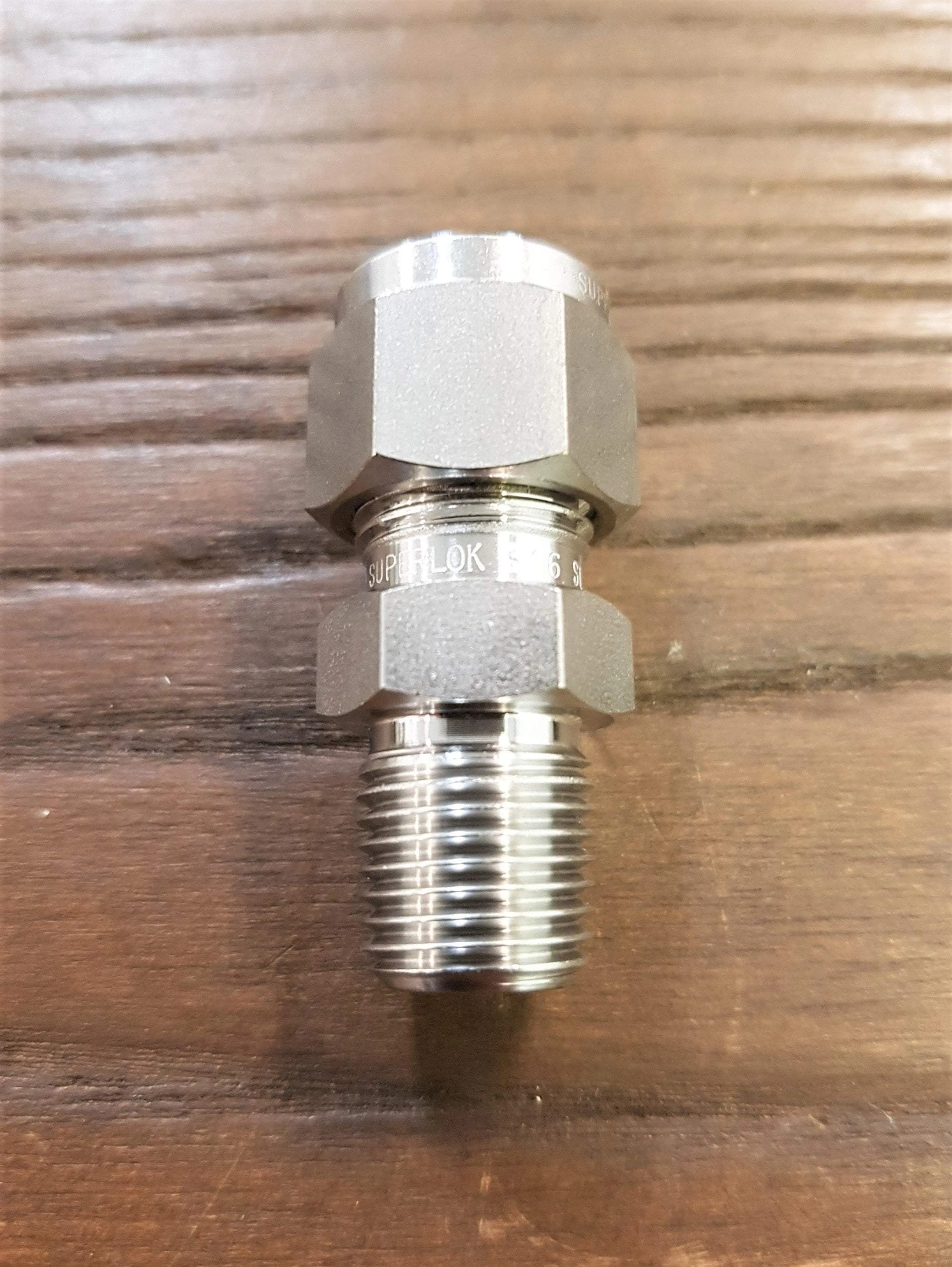 Stainless Steel Compression Male Connectors