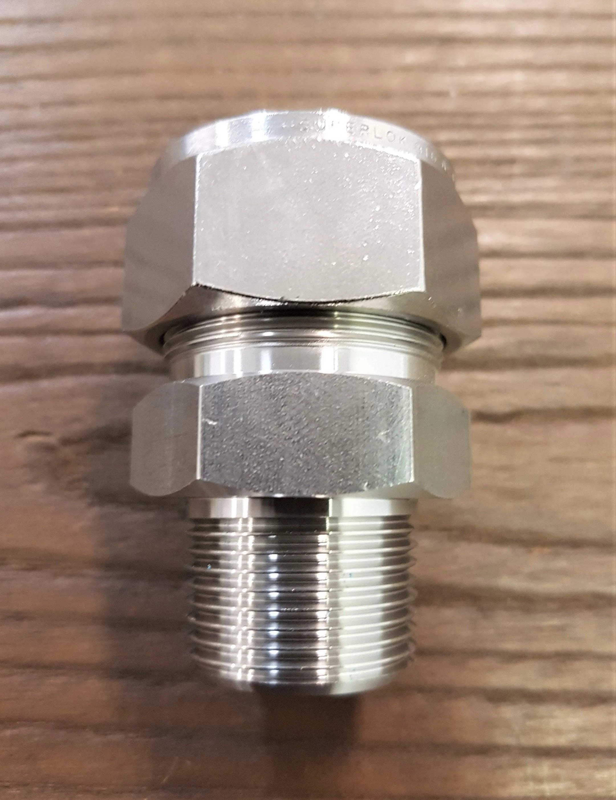 Stainless Steel Compression Male Connectors