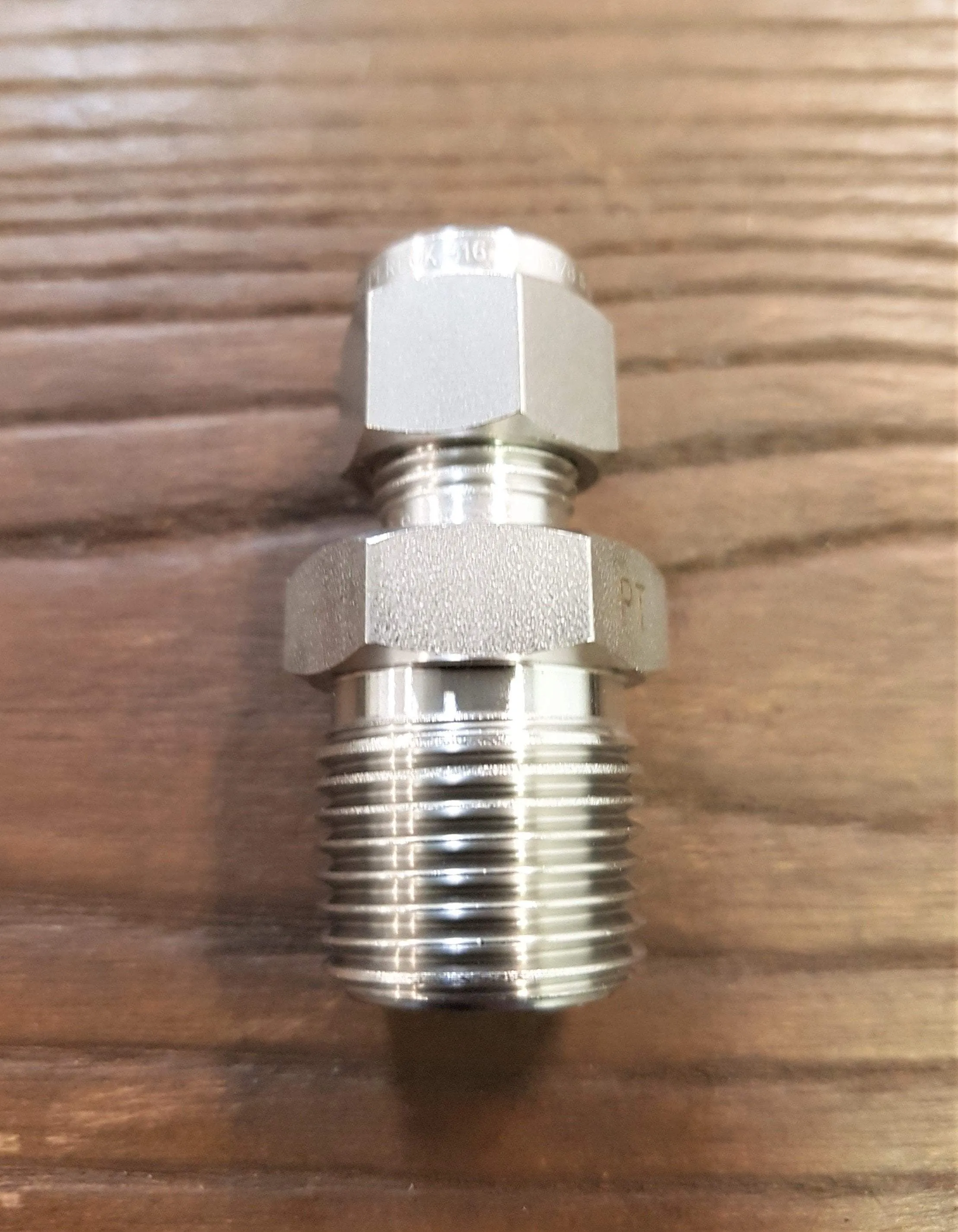 Stainless Steel Compression Male Connectors