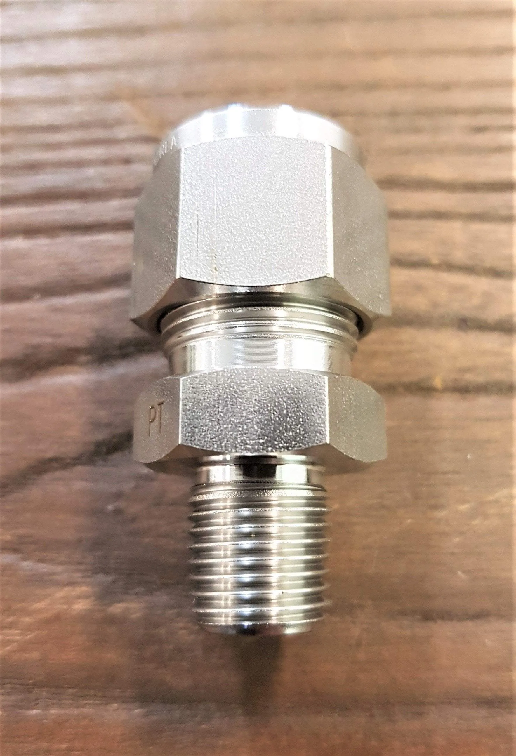 Stainless Steel Compression Male Connectors