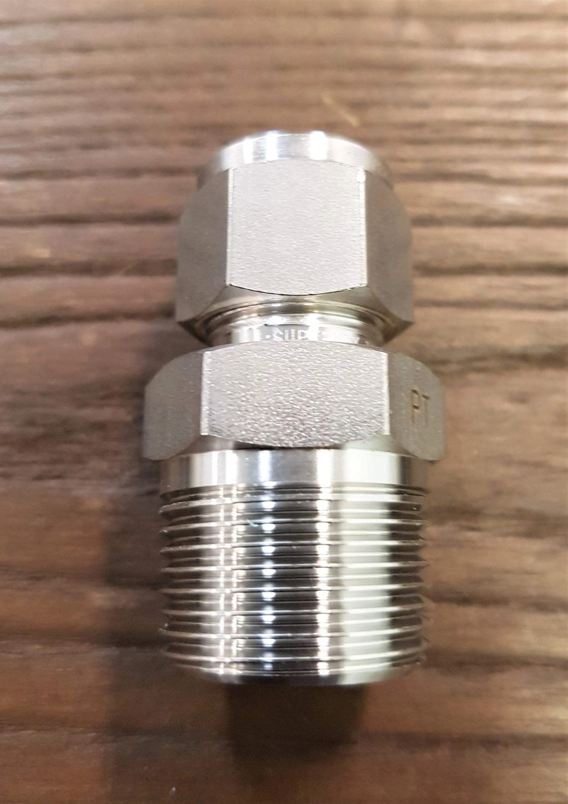 Stainless Steel Compression Male Connectors