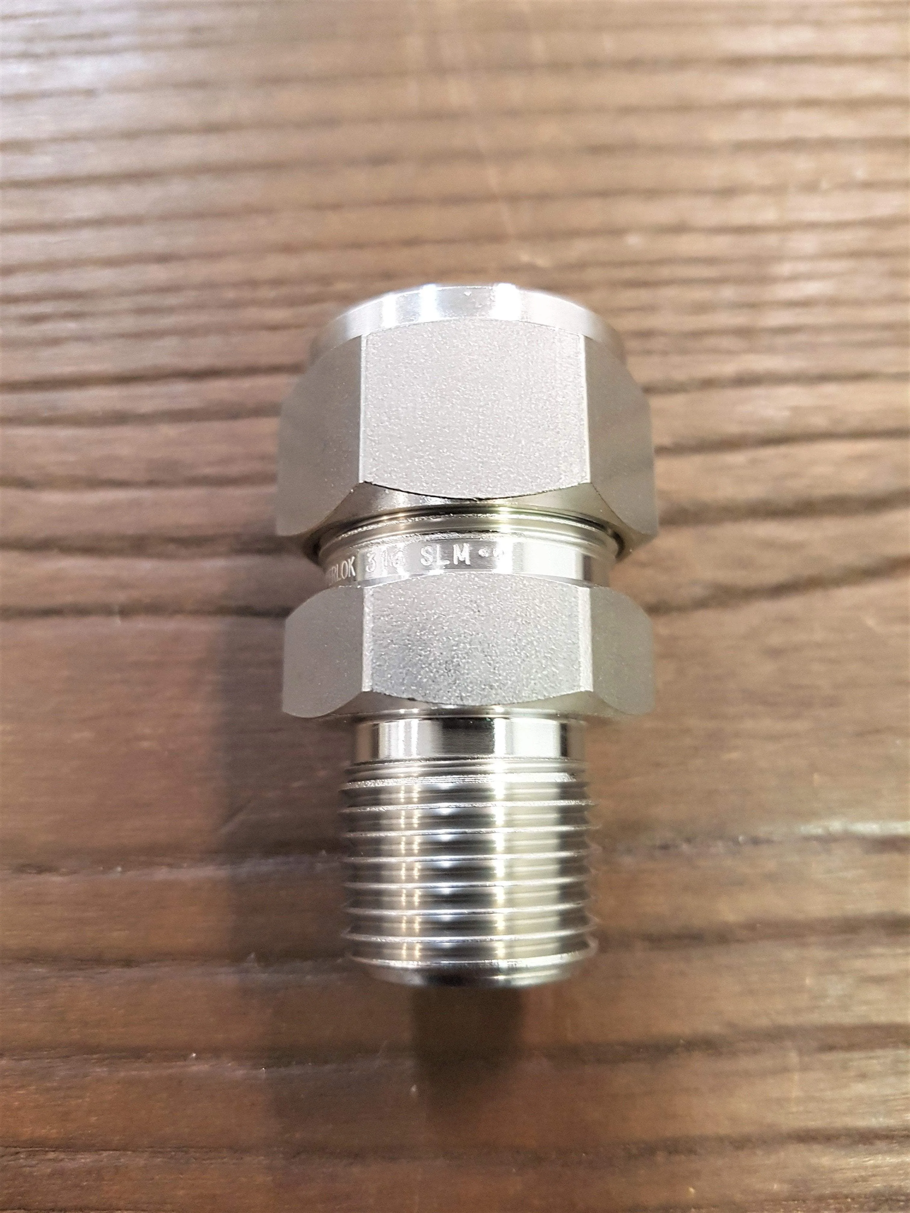 Stainless Steel Compression Male Connectors