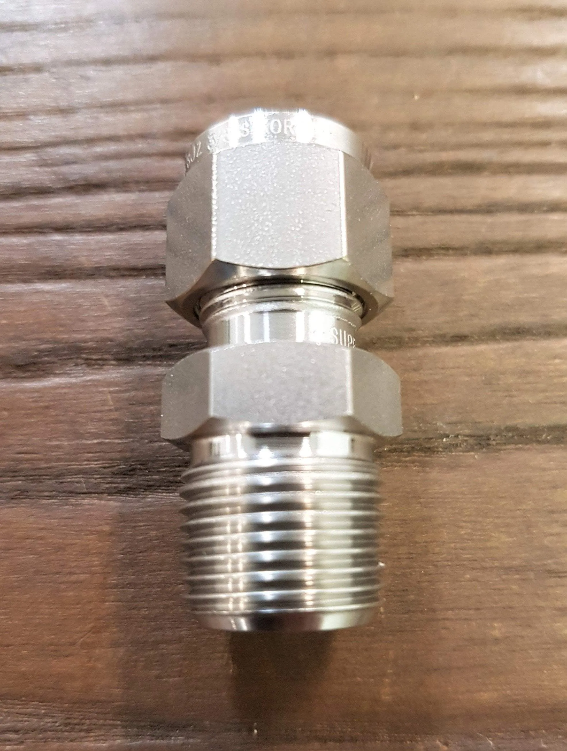 Stainless Steel Compression Male Connectors