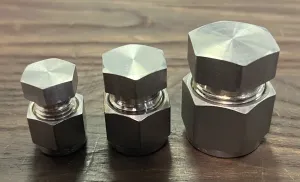 Stainless Steel Compression Tube Caps