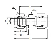 Stainless Steel Compression Tube Unions