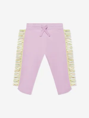 Stella McCartney Girls Tassel Joggers in Pink