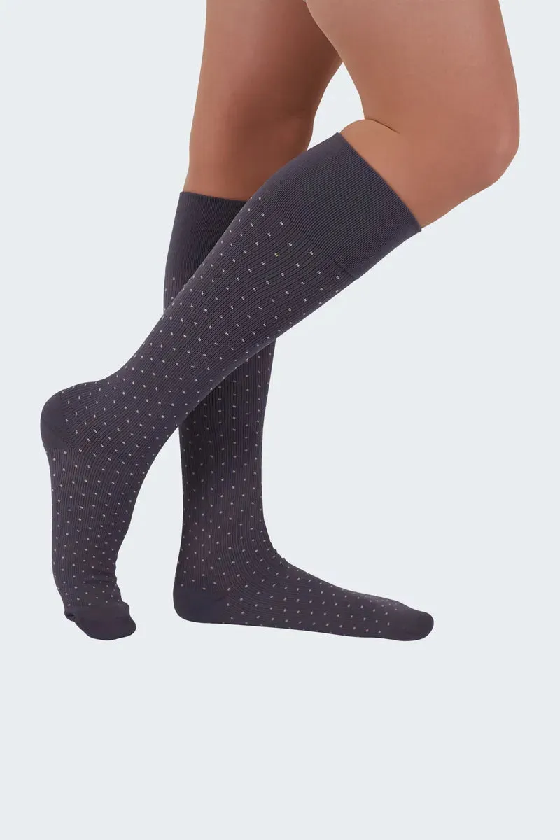 Unisex Rejuva Compression Socks 15-20mmHg Knee High