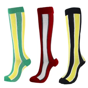 Vertical Striped Knee High (Compression Socks)