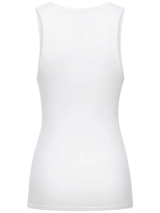 Wardrobe.nyc   Ribbed cotton jersey tank top 