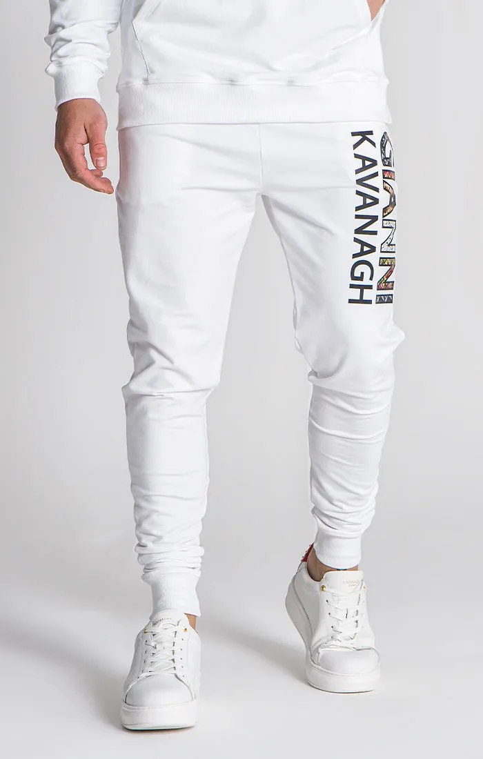 White Amazonia Joggers