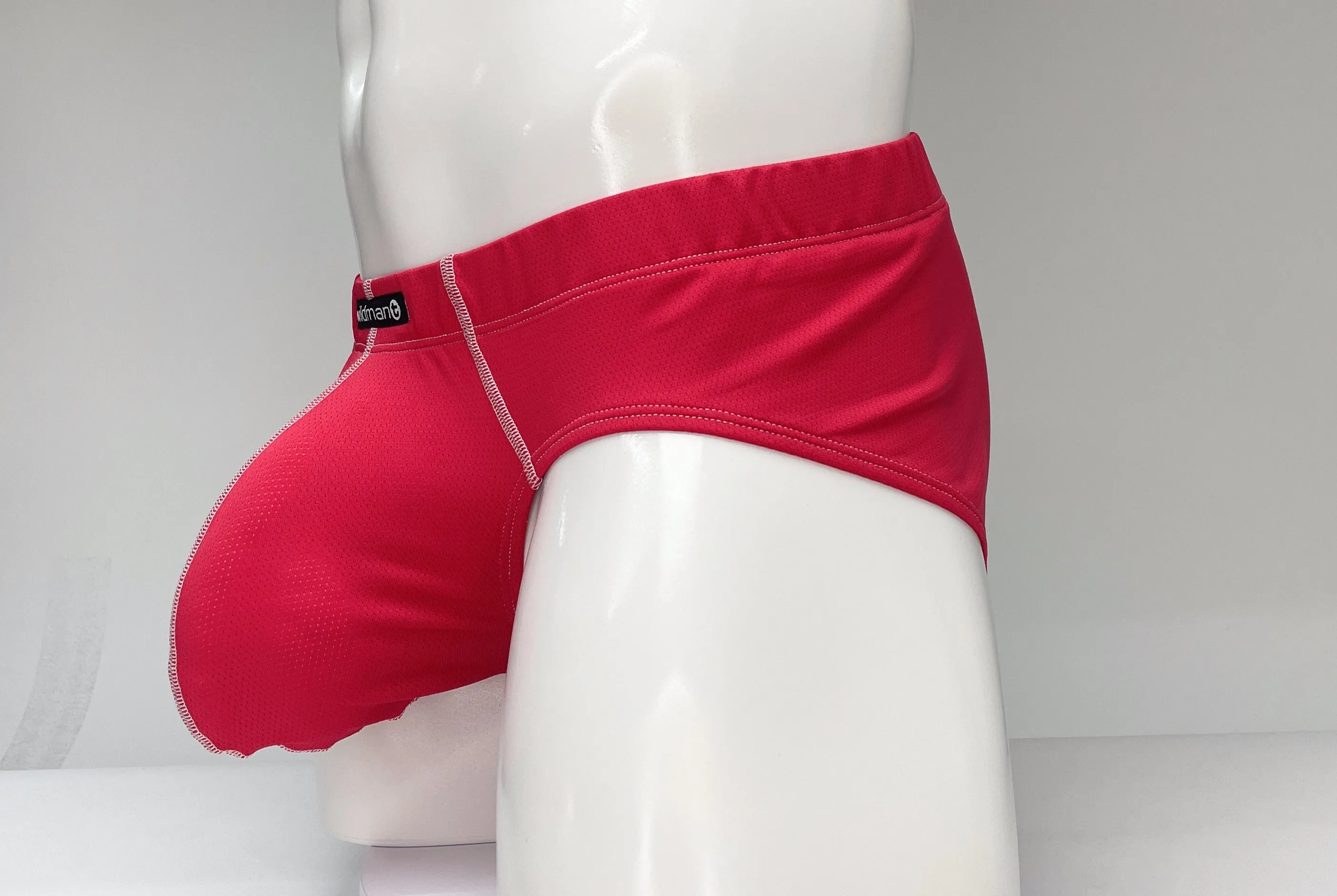 WildmanT Mesh Brief Red