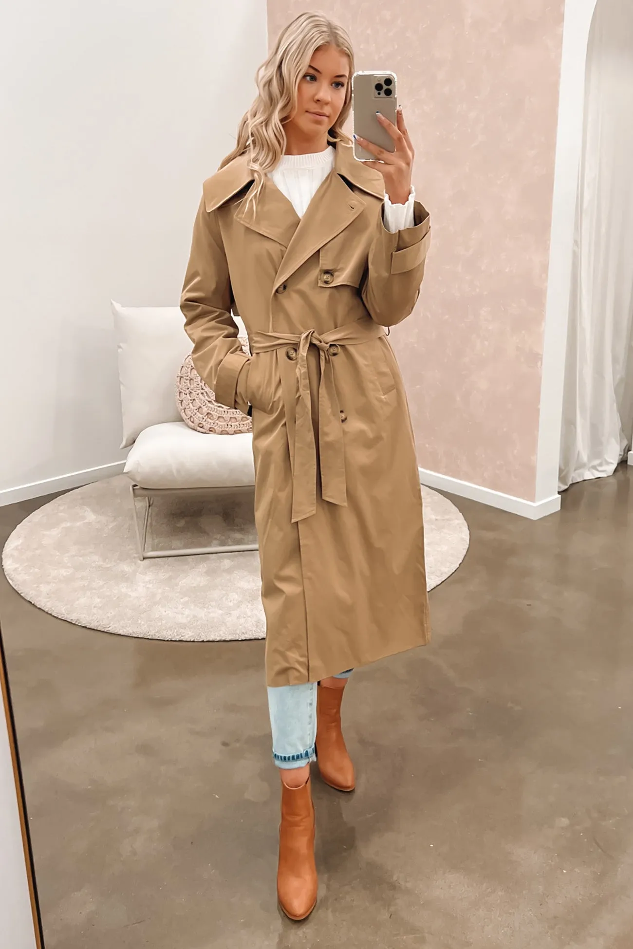 Winston Trench Coat Toast