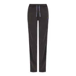 Women’s Script Zlp Leg Joggers Bottoms – Washid Black/Purple