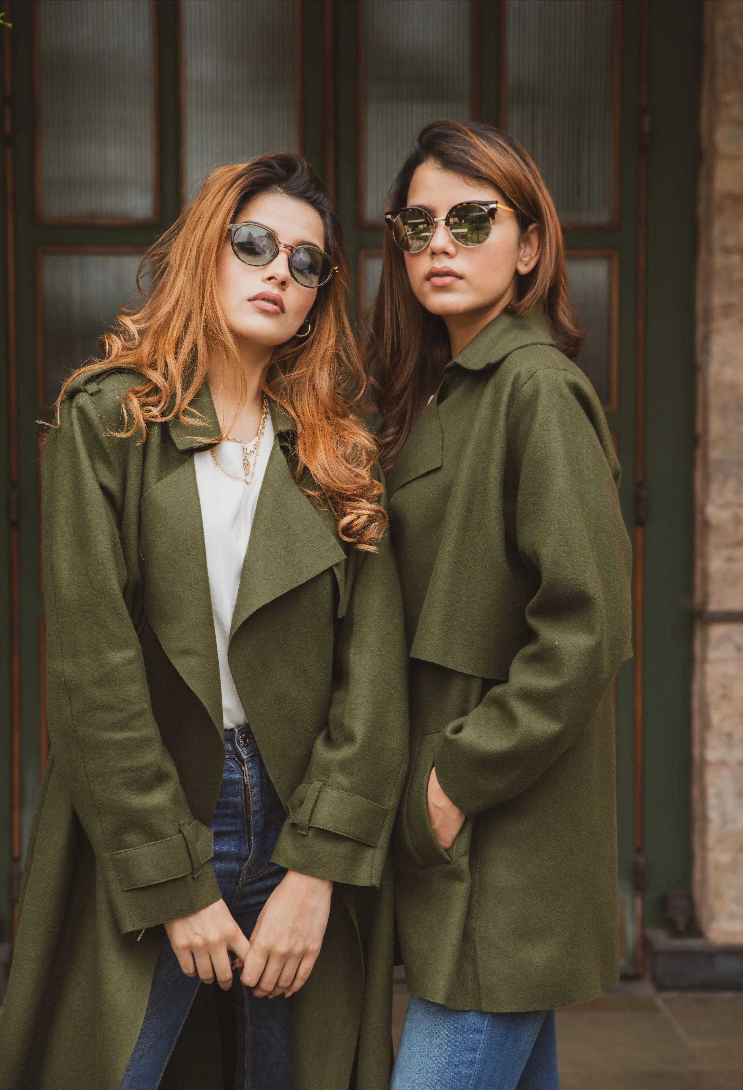 WOOL LONGLINE TRENCH COAT