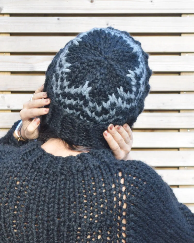 ZigZag Beanie - Downloadable Chunky Knitting Pattern